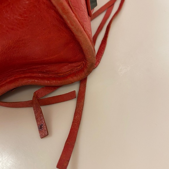 Authentic Balenciaga 💯 Part-time Red Moto Handbag - Picture 6 of 16